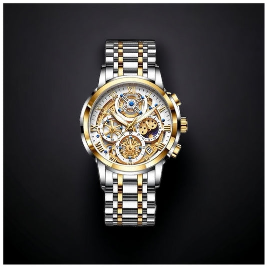 EDELSTAHL "FUTURISMA" UHR - ICERAIN JEWELRY