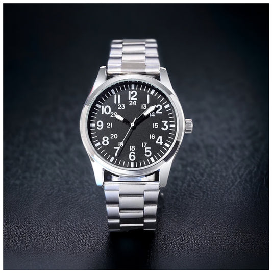EDELSTAHL "CASUALLY" UHR - ICERAIN JEWELRY