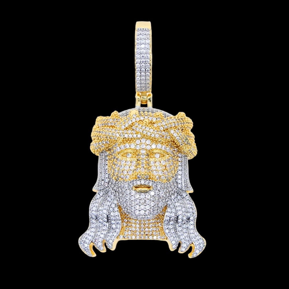 Luxus Iced Out "Jesus" Kette