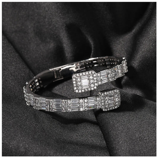 ICED OUT "SQUARE" ARMREIF - ICERAIN JEWELRY