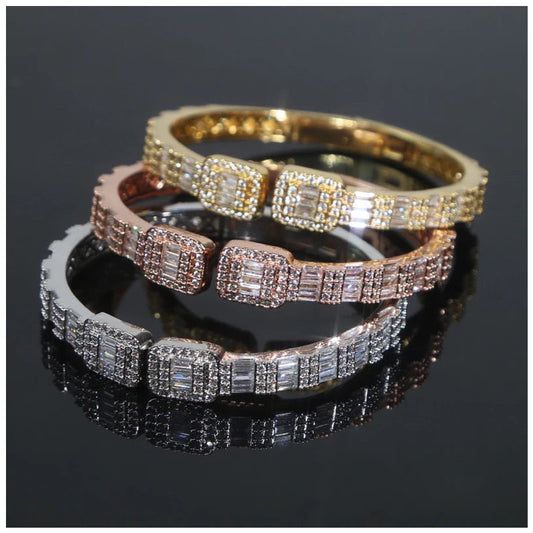 ICED OUT "SQUARE V2" ARMREIF - ICERAIN JEWELRY