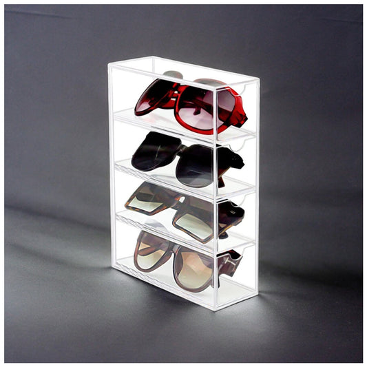 TRANSPARENTE SONNENBRILLEN VITRINE - ICERAIN JEWELRY
