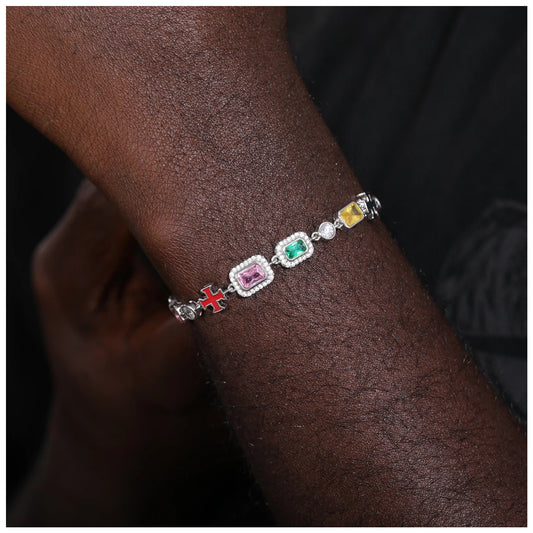 SALE | ICED OUT 7MM 16.5CM "CHOKER" ARMBAND - ICERAIN JEWELRY