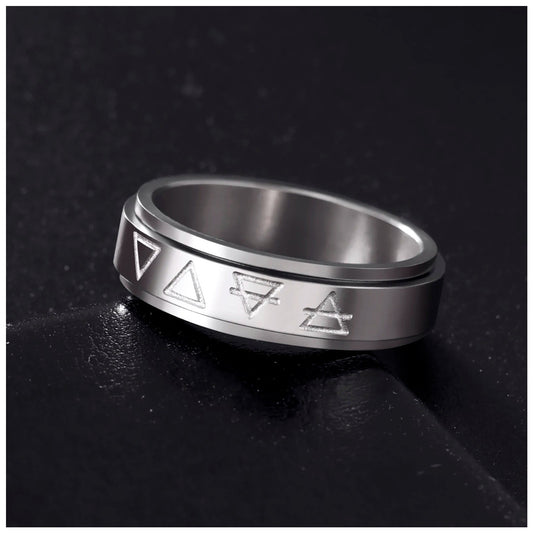 EDELSTAHL "WERLIN" RING - ICERAIN JEWELRY