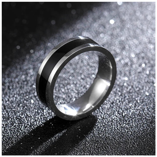 EDELSTAHL "CLASSICO" RING - ICERAIN JEWELRY
