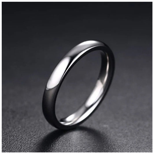 EDELSTAHL "PLAIN" RING - ICERAIN JEWELRY