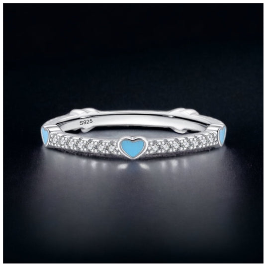 ICED OUT "BLUE EMELS" RING - ICERAIN JEWELRY