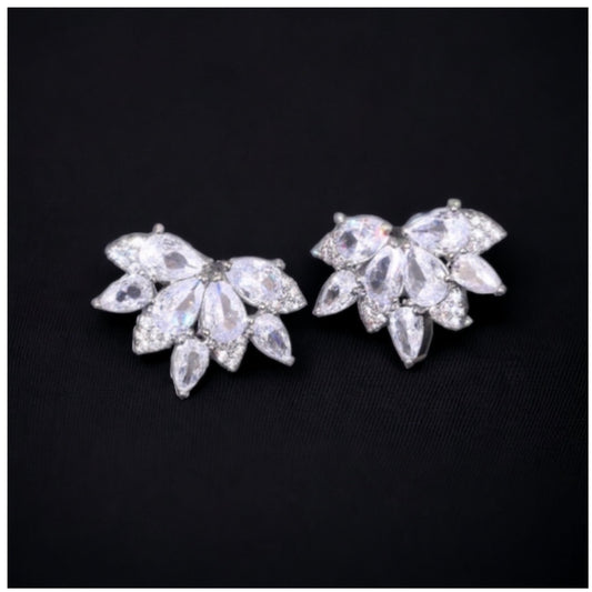 ICED OUT "CRYSTAL" OHRRINGE - ICERAIN JEWELRY
