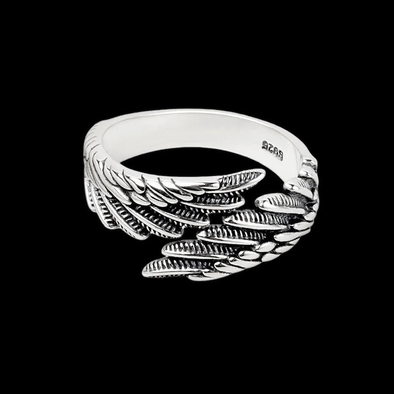 Luxus 925S Silver "Angel" Ringe