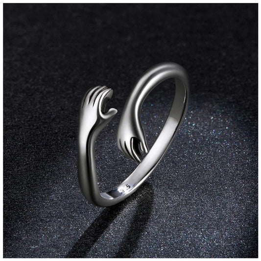 925S SILVER "FRIENDS" RING - ICERAIN JEWELRY