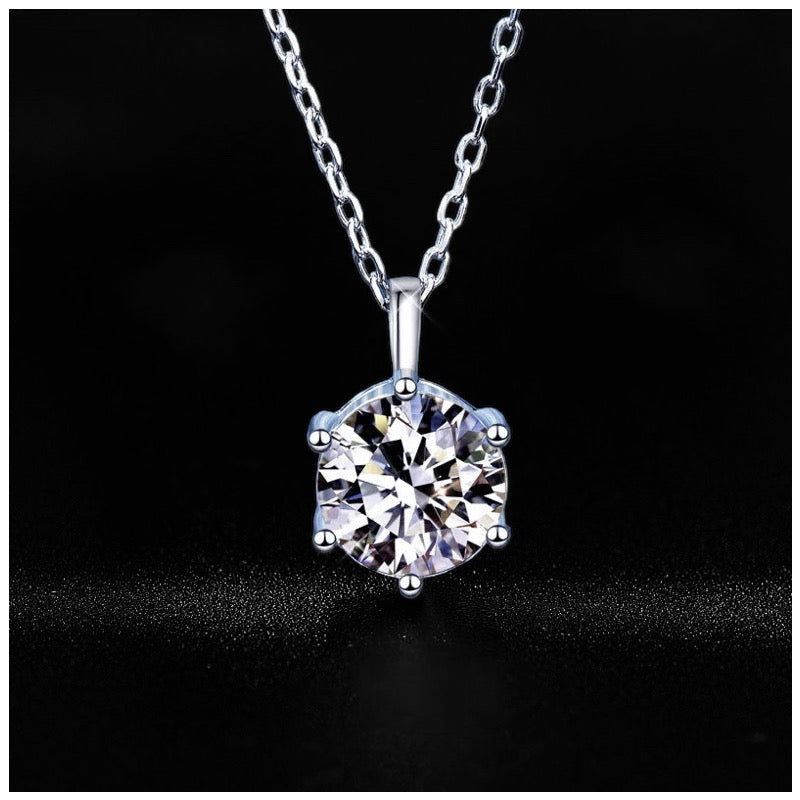 Luxus Iced Out Moissanite "Malo" Whitegold 925S Silver Kette