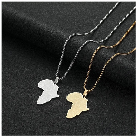 EDELSTAHL "AFRICA V2" LÄNDERKETTE - ICERAIN JEWELRY