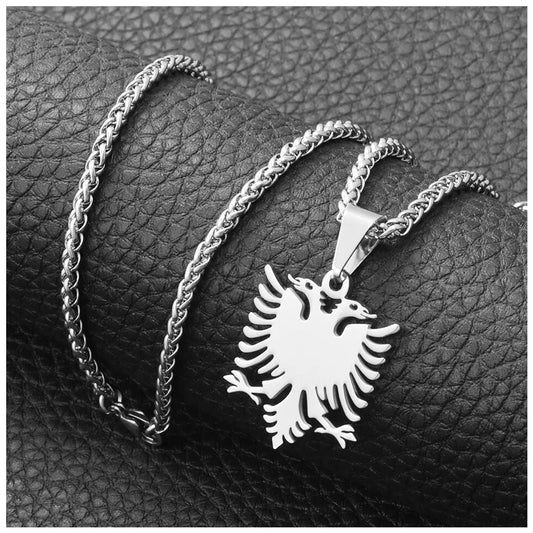 EDELSTAHL "ALBANIA V2" LÄNDERKETTE - ICERAIN JEWELRY