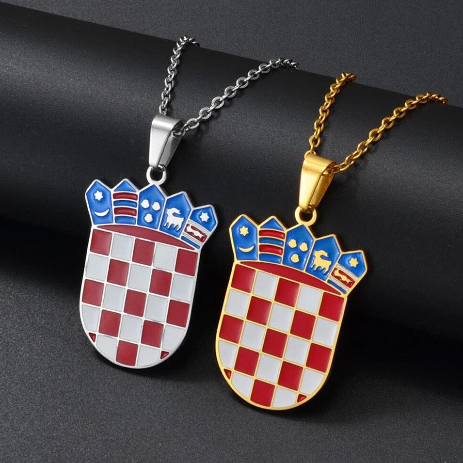 Luxus Edelstahl "Croatia V3" Länderkette