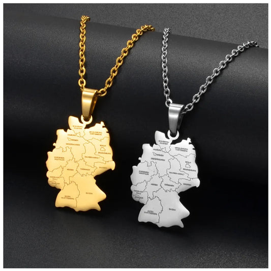 EDELSTAHL "GERMANY V2" LÄNDERKETTE - ICERAIN JEWELRY