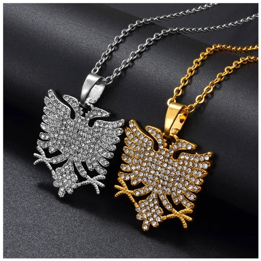 ICED OUT "ALBANIA" LÄNDERKETTE - ICERAIN JEWELRY