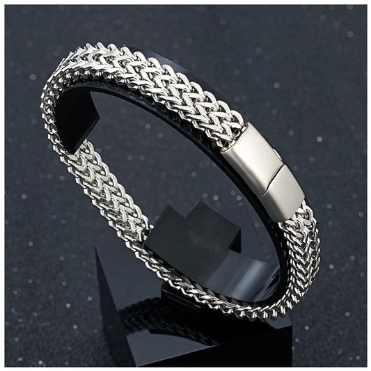 EDELSTAHL 8MM "ZICOLO" ARMBAND - ICERAIN JEWELRY