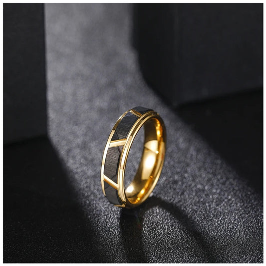EDELSTAHL "EDGE" RING - ICERAIN JEWELRY