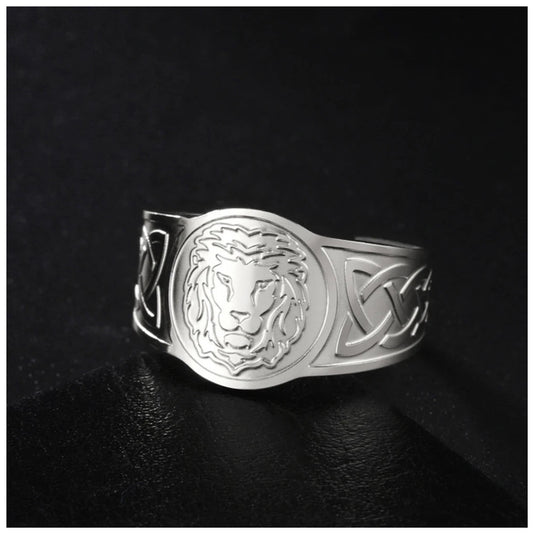 EDELSTAHL "LION" RING - ICERAIN JEWELRY
