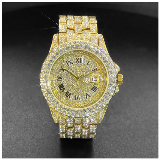 ICED OUT "SEIONARO" UHR - ICERAIN JEWELRY