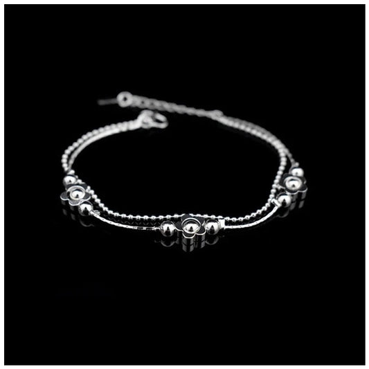 925S SILVER "FLOWER" ARMBAND - ICERAIN JEWELRY