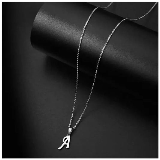 PERSONALISIERTE EDELSTAHL ANFANGSBUCHSTABEN "TREPPER" KETTE - ICERAIN JEWELRY