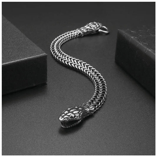 EDELSTAHL "SNAKE" ARMBAND - ICERAIN JEWELRY