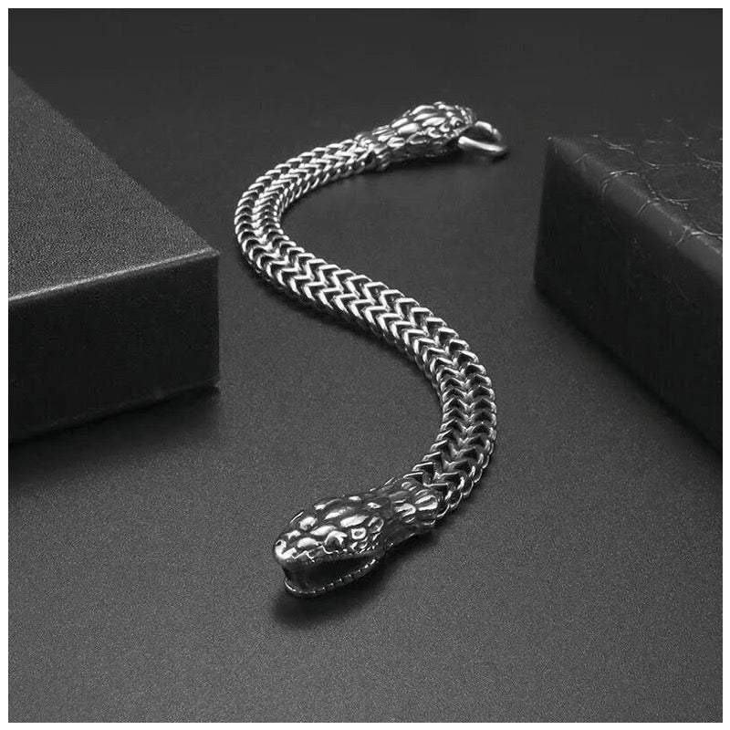 Luxus Edelstahl "Snake" Armbänder