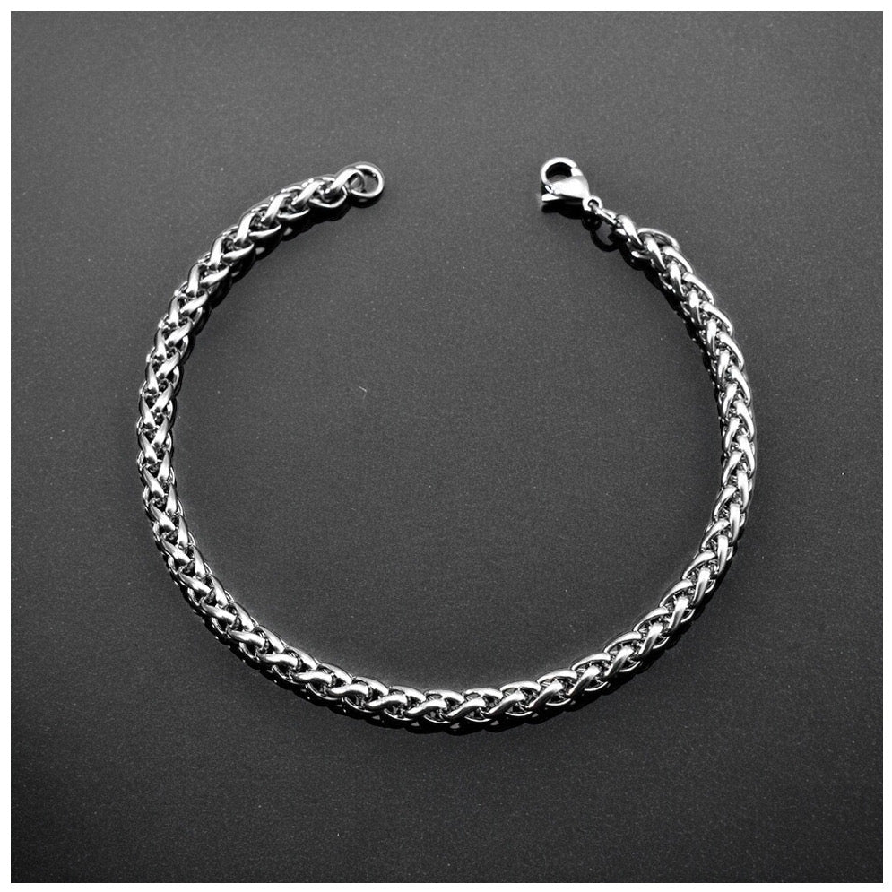 Luxus Edelstahl 3mm "Curb" Armbänder