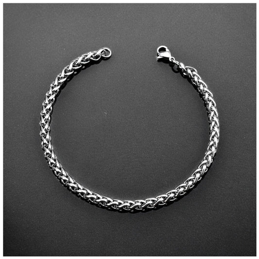 EDELSTAHL 3MM "CURB" ARMBAND - ICERAIN JEWELRY