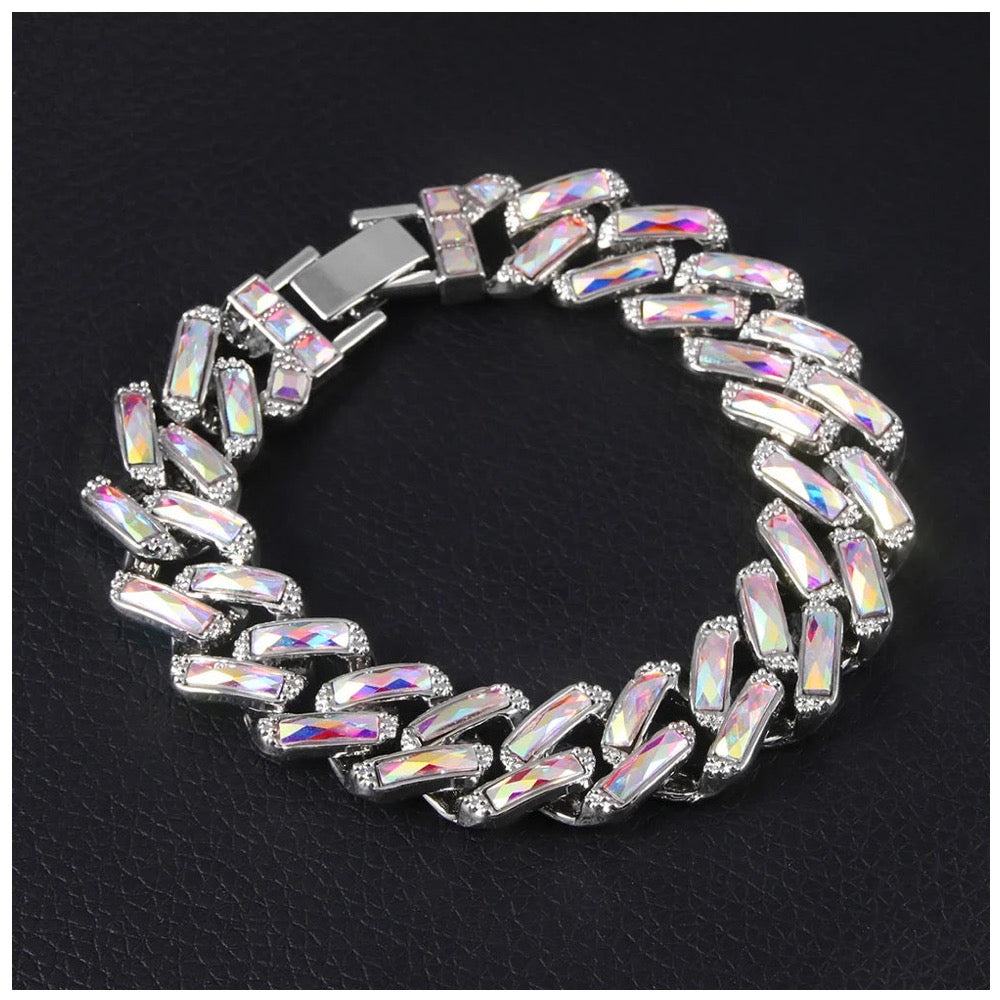 ICED OUT 16MM "MIAMI PRONG CUBAN" ARMBAND - ICERAIN JEWELRY