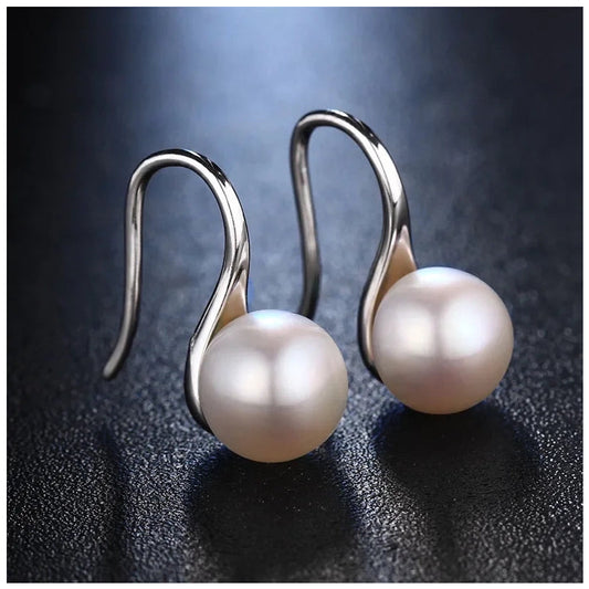 925S SILVER "PEARL V2" OHRRINGE - ICERAIN JEWELRY