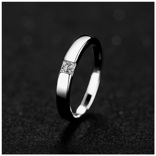 ICED OUT MOISSANITE "HAJALUSI" WEISSGOLD 925S SILVER RING - ICERAIN JEWELRY