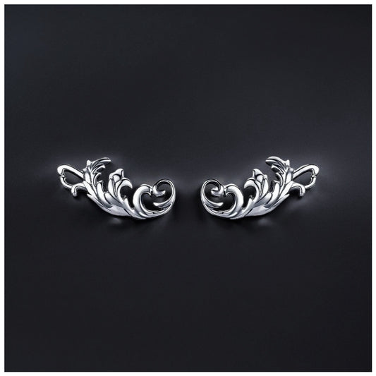 925S SILVER "TRAIBLE" OHRRINGE - ICERAIN JEWELRY