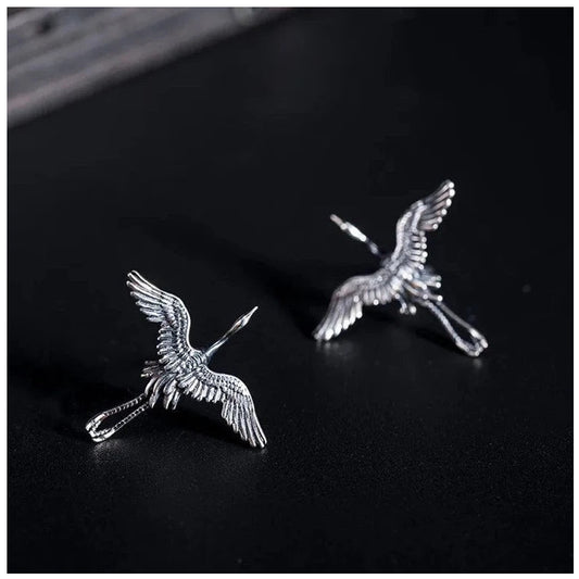 925S SILVER "EAGLE" OHRRINGE - ICERAIN JEWELRY