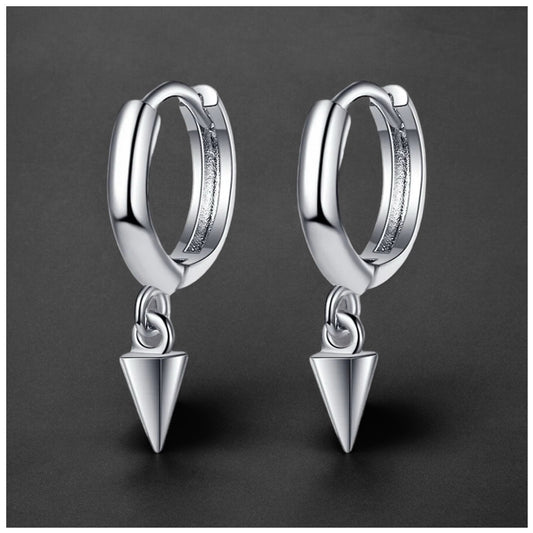 925S SILVER "SILVER PUNK" OHRRINGE - ICERAIN JEWELRY