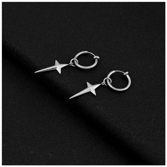 EDELSTAHL "CROSS V2" OHRRINGE - ICERAIN JEWELRY