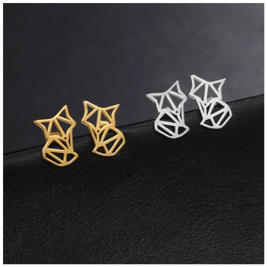 EDELSTAHL "FOX" OHRRINGE - ICERAIN JEWELRY