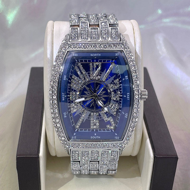 ICED OUT "GAMBA" UHR - ICERAIN JEWELRY