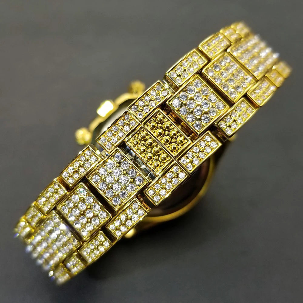 ICED OUT "SOLLINI V2" UHR - ICERAIN JEWELRY