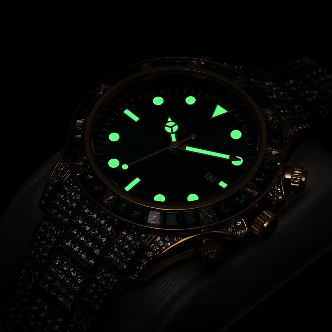 ICED OUT "SUBMALARA" UHR - ICERAIN JEWELRY