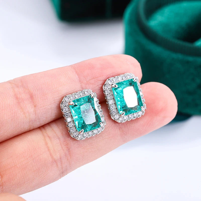 ICED OUT "OCEAN" OHRRINGE - ICERAIN JEWELRY