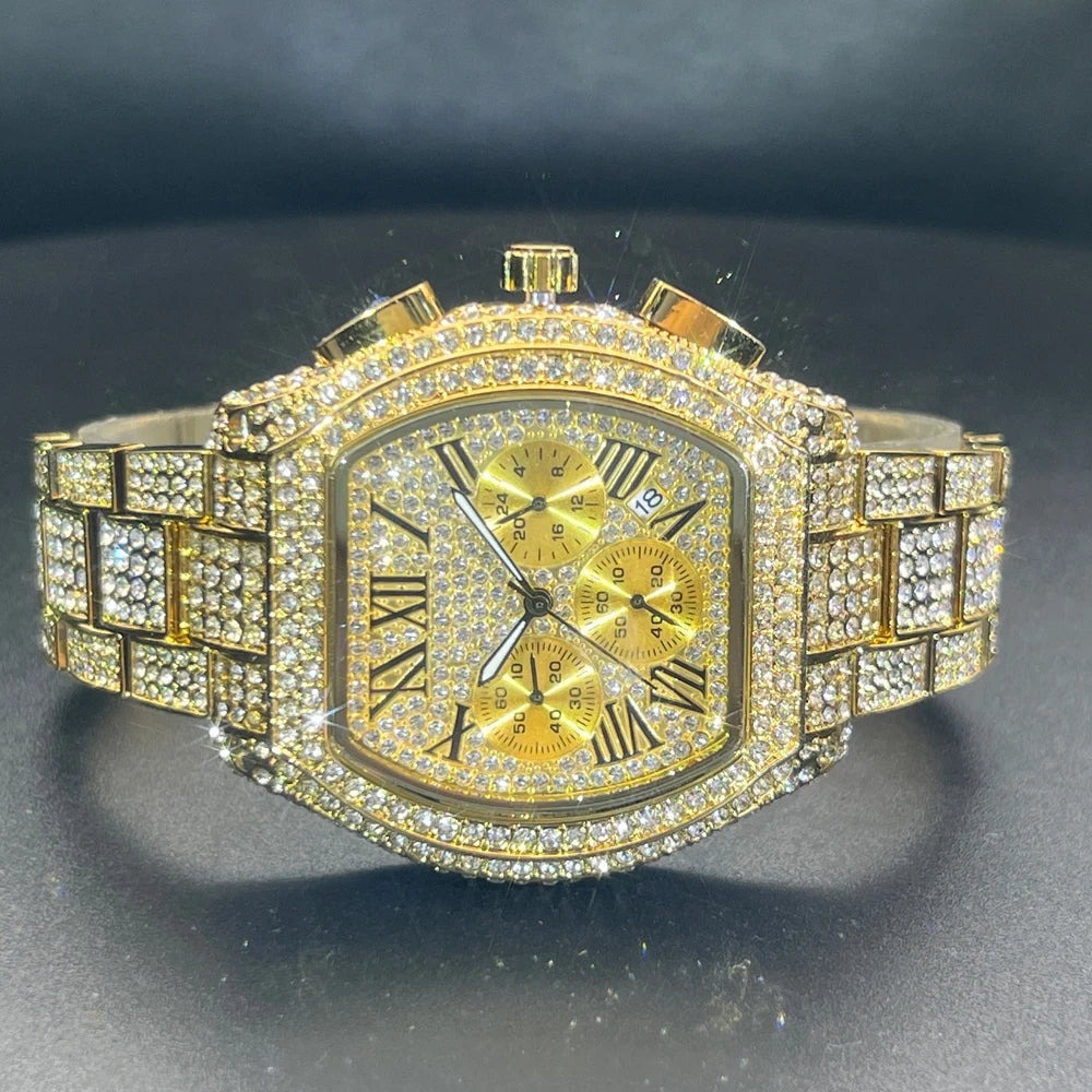 ICED OUT "FIERO" UHR - ICERAIN JEWELRY