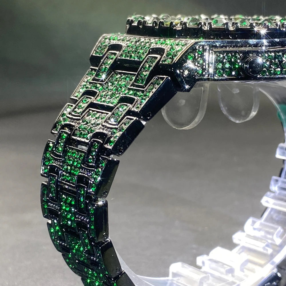 ICED OUT " ARABIC SUN" UHR - ICERAIN JEWELRY