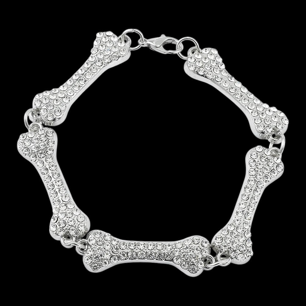 ICED OUT "BONES" ARMBAND - ICERAIN JEWELRY