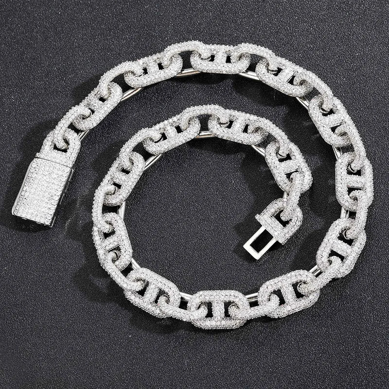 ICED OUT 15MM "SILVER ARTI" ARMBAND - ICERAIN JEWELRY