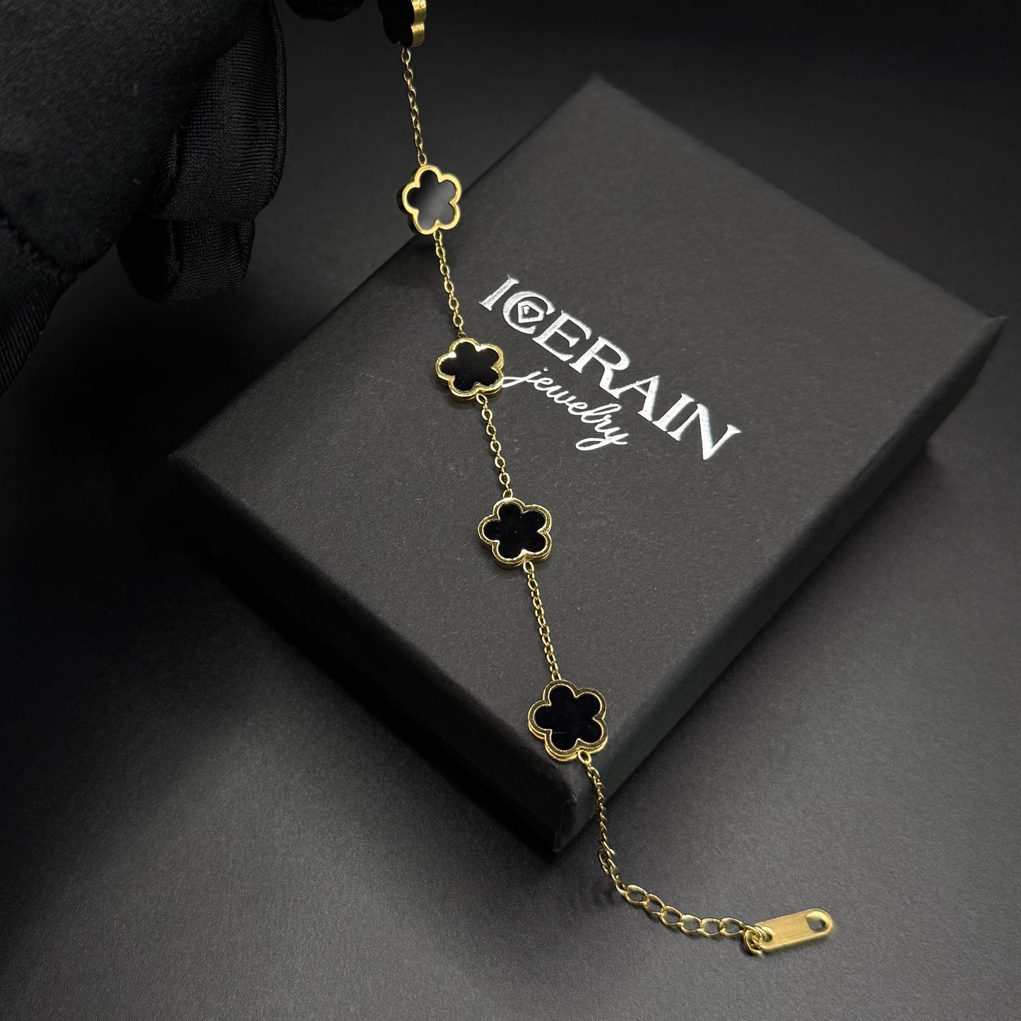 EDELSTAHL "CLOVER" ARMBAND - ICERAIN JEWELRY