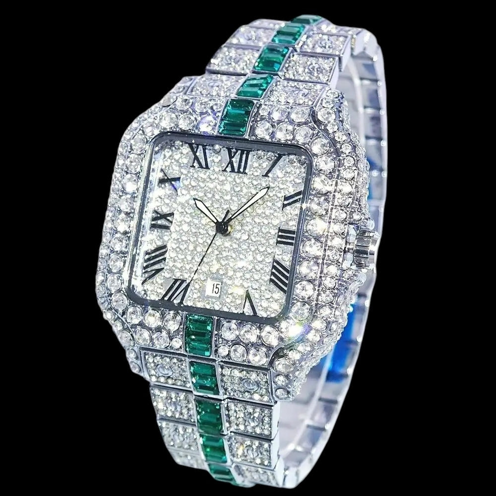 ICED OUT "PIAZZA V3" UHR - ICERAIN JEWELRY