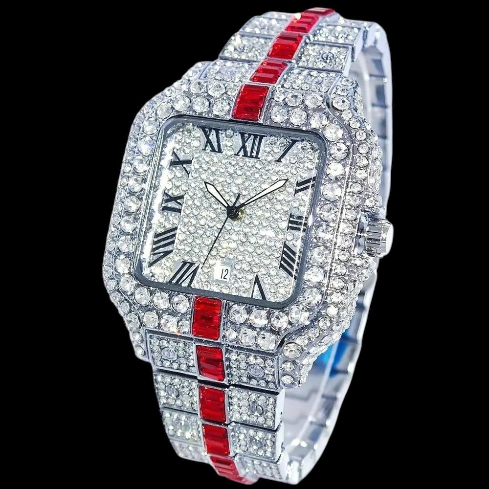 ICED OUT "PIAZZA V3" UHR - ICERAIN JEWELRY