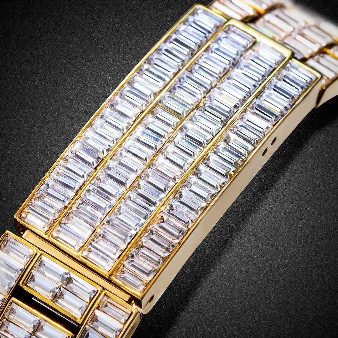 ICED OUT "MOSAIC" UHR - ICERAIN JEWELRY